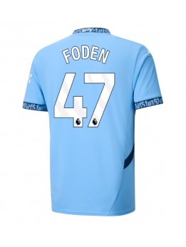 Billige Manchester City Phil Foden #47 Hjemmedrakt 2024-25 Kortermet